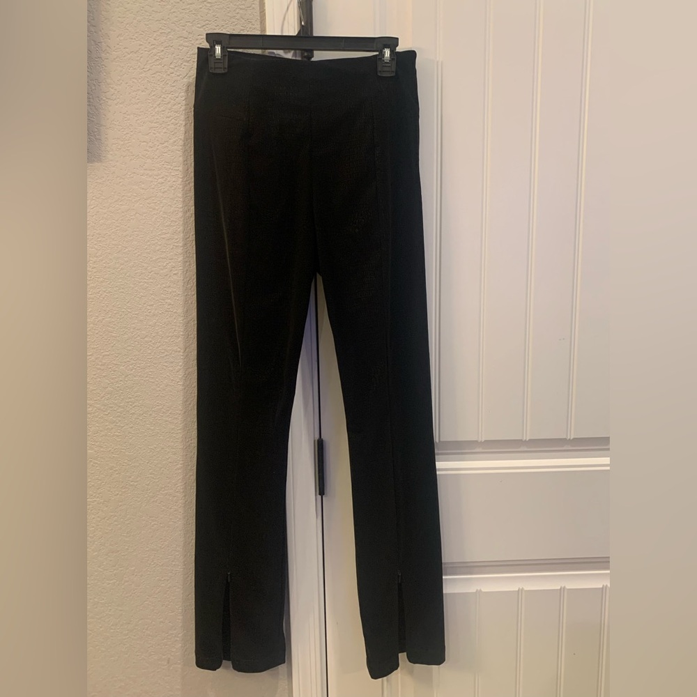 Good American the Croc Exec Pant brand new. Black Good American size 3